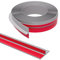 Elvone T-Shaped Grey Silicone Seal Strip for Door & Windows Gaps,Weather Stripping Door Seal Strip，10Ft Door Draft Stopper for Side of Door