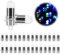 songyea 30 Stück Mini LED-Ballons Lichter, LED Ballonlichter Dekoration, für Papierlaternen Ballons Hochzeit Party Blumen Dekoration (Bunt)