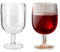 HOMESHOPA 2Pk Plastic Wine Glass-200ml (7oz) Premium Polycarbonate Unbreakable Plastic Sturdy Reusable Cocktail Dessert Cups for Weddings Birthdays Christmas BBQ Outdoor Parties
