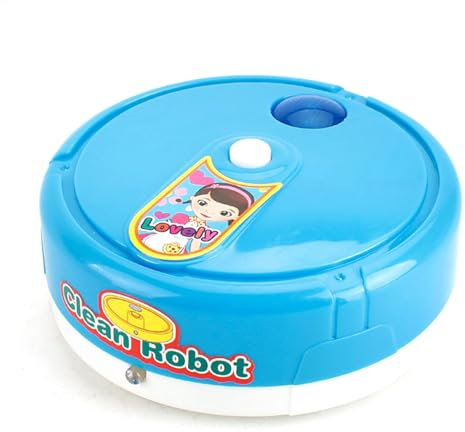Robot Aspirador: Juguetes para niños con Luces y Efectos Musicales | Robot Aspirador, Robot fregador de Suelos, barredora Musical para niños
