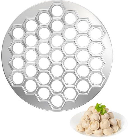 37 Löcher Pelmeni Form,Manti Form,Pelmeni Maker,Teigtaschenformer,Tortellini Former,Piroggen Former,Forma Do Uszek,Ravioliformer Dumpling Maker Form,Für Diy Kochen Familienfeiern Partys Und Picknicks