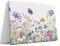 AKINDA Art Gallery - Quadro Moderno 120 x 90 cm - Fiori Armoniosi - Viola - Stampa Floreale - Quadro Cucina - Quadro Orizzontale - Idea Regalo per Arredo Casa