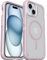 OtterBox Defender Series XT Clear MagSafe Case for iPhone 16e, 15, 14, 13, Shockproof, Drop proof, Ultra-Rugged, Protective Case, 7x Tested to Military Standard, Clear/Purple