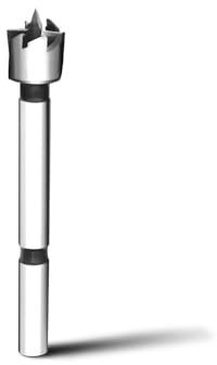 Mèche Forstner 15 mm pour bois,Foret à Ailettes Plates,longueur 90 mm avec tige ronde de 8 mm