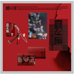 Komplettes Set: Awe+Who + Seek) Kiss of Life Who is she 2. Einzelalbum mit Tracking KIOF