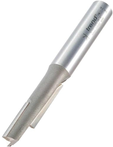 Trend Mortise Router Cutter, 12.7mm Diameter, 1/2 Inch Shank, 50mm Cut | Precision Tungsten Carbide Tipped Cutter For Mortising Tasks, Delivering Clean Cuts In Hardwood And Softwood, 5/52X1/2TC