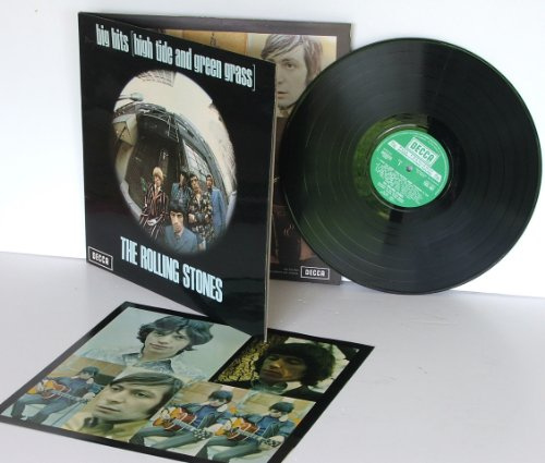 THE ROLLING STONES, big hits high tide and green grass With book insert. 1965. Decca.