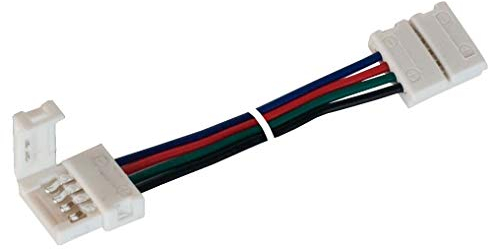 EVN Lichttechnik Stripe Verbindungsleitung LSTR 10 RGB VBL für 10mm RGB Zubehör für Lichtschlauch/-Band 4037293373487