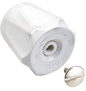 COMAP Volant de robinet manuel carré SAR 7,5 mm H36 avec vis de fixation - M540002001