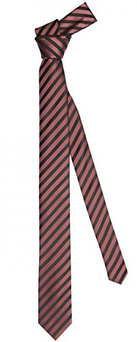 Fabio Farini Krawatte 6cm Breite Herren Schlips elegant gestreift