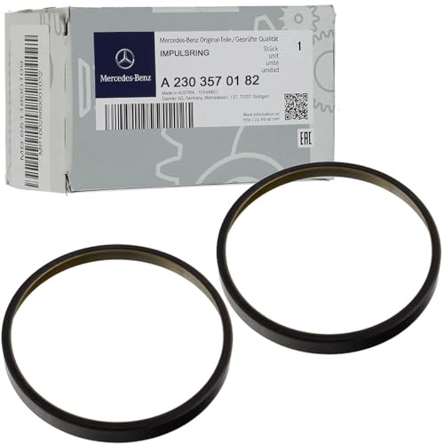 2 ABS-Ring Sensorring hinten E-Klasse W211 SL R230 + | 2 ABS-Ring Sensorring hinten E-Klasse W211 SL R230 + C219