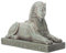 Ägyptische Sphinx-Statue, 10,7 cm, mit Gravur, mehrfarbig