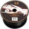 Cable para altavoz (2 unidades, 0,50 mm², bobina de 100 m), color negro