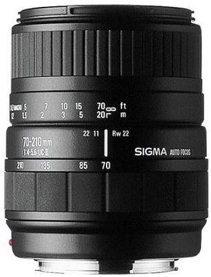 Sigma 70-210 mm/F 4,0-5,6 AF APO -