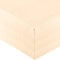 aqua-textil Royal XL Spannbettlaken Boxspringbett Wasserbett 200x220-220x240 cm Natur 210g/qm Jersey Mako Baumwolle Elasthan Spannbetttuch