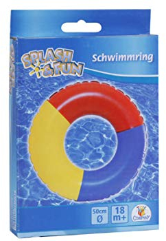 Splash & Fun Schwimmring Uni- Farben, Ø 50 cm