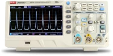 Uni-T - Osciloscopio digital de almacenamiento (2 canales, 50 MHz)