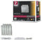 Paulmann 705.85 Strip, Integriert, silber