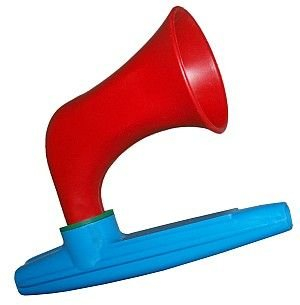 Wazoo: Kazoo aus Kunststoff, mit Horn als Verstärker