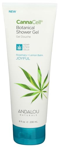 Andalou Naturals Cannacell Joyful Shower Gel