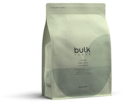 Bulk Protéine Vegan en Poudre, Shake protéiné végétal, Banane Caramel, 500 g