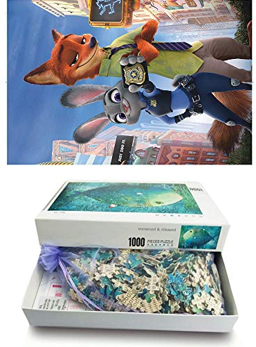AKT Puzzle Entpacken - 1000 STK Puzzle für Erwachsene Karton Puzzles, Lernspiele, Brain Challenge Puzzle zum Kinder, 700 x 500 mm,F