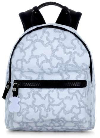 TOUS BABY - Mochila infantil, preescolar, colección Kaos Bag. Colores Celeste y Rosa.(27x22x12 cm) (CELESTE)