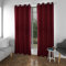 Generico Tende per Interni Moderne 140x280cm - Tende Camera da Letto Moderna Oscuranti per Soggiorno 2 Pezzi - Tendaggi con Anelli Bordeaux