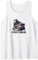 Witchy And Bookish Halloween Hut Tank Top