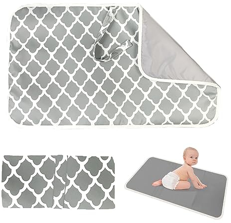 Pliable Matelas a Langer de Voyage, Matelas à Langer Bébé, Tapis à Langer pour Bébé, Portable Tapis à Langer, pour Bébé Maison Extérieur Voyage, Un cadeau pratique pour une fête prénatale