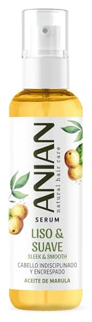 ANIAN Glattes und weiches Serum, 100 ml, für glattes, diszipliniertes und krauses Haar, mit Marulaöl, nährt und spendet Feuchtigkeit in der Tiefe, versiegelt die Spitzen, hilft bei der Bekämpfung von