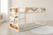 Unik Nordic Aufkleber für IKEA KURA Hochbett, Boho Formen 5-Sticker-Set Unten, Bettaufkleber, Sticker für Kinderbett, Möbelfolie fürs Kinderzimmer, Bettfolie für Kinder, Set 5 Teilig