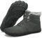 Mishansha Barefoot Shoes Invernali Uomo Stivaletti Scarponi Trekking Donna Inverno Scarpe Piedi Nudi Caldo Impermeabile Antiscivolo Stivali Grigio scuro 43 EU