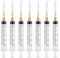 30 Stück Spritze 2.5ml Kunststoffspritze mit Nadeln mit Kappen, Plastiktube Spritzen, Einwegspritzen Klein, Dosierspritze Liquid Spritze für Hobby und Heimwerker,Einzeln Versiegelte Verpackung
