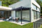 Cazeboo Pérgola/Cenador adosado Noosa 400L300 Gris Antracita