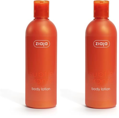 ZIAJA Subtle Bronz Körperlotion, 2er Pack (1 x 300 ml)