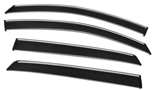 VXELY Side Window Deflectors, for VW, for Golf, R-line TSI EVO 2017 2018 2019 2020 Car Window Visors Windows Sunvisor Cover Rain Sun Visor Car window UV blocker