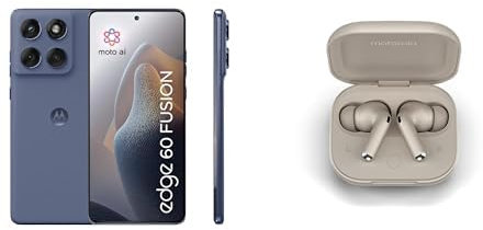 Motorola Edge 60 Fusion 8 256 AMZ Slipstream + Moto Buds Plus Beige Sable AMZ