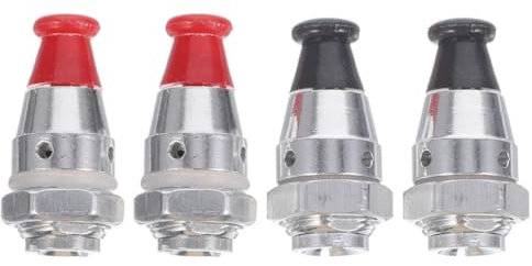 LAPYAPPE 4pcs Pressure Cooker Safety Valve Accessories High-Pressure Relief Jigger Valve Replacement for Pressure Cooker Lid Kitchen Supplies