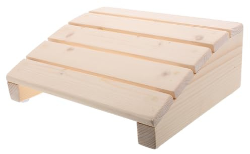 Ciieeo Holzhocker Für Junge Mädchen Als Klavierfußstütze Ergonomische Fußstütze Schreibtisch Tragbarer Tritthocker Aus Holz Für Anfänger Und Küche