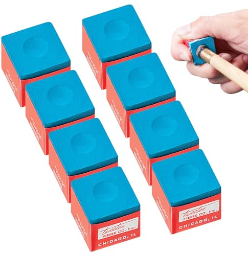 8 Stück Billard Kreide Zubehör,Billard Chalk,Billard Zubehör,Billiard Kreide,Billiard,Pool Queue Würfel,Billard Zubehör Kreide,Billiard Zubehoer,Billardkreide,Billard Kreide Für Amateure Und Profis