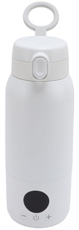 Dioche Tragbarer Milchwärmer mit LED-Anzeige, 11000-mAh-Akku – Effizienter Wasser- und Milchwärmer für Milchnahrung und Muttermilch, 500 Ml, 316L-Edelstahl, Ideal für Reisen und den Heimgebrauch