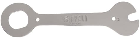 Cyclo CYC360 15 mm Pedal/36 mm Bb Fixed Cup Spanner, Silver