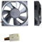 Shiny Hardware Limited Evercool 80 x 80 x 15mm 3 pin 12v Long life Cooling Fan