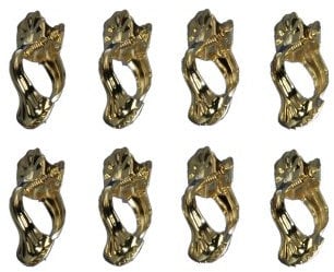 Liedeco Donauklammern für Scheibenstangen | Cafehausstange vermessingt