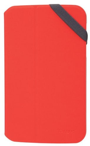 Targus EverVu Case/Stand for 7-Inch Samsung Galaxy Tab 4, Red