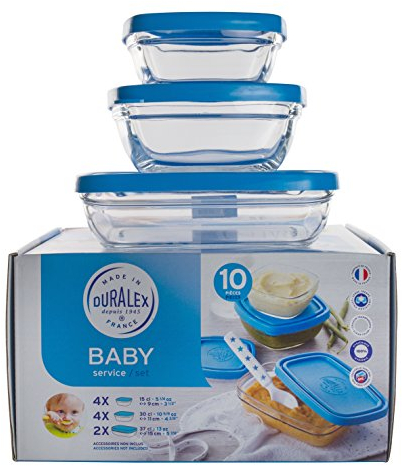 Duralex Servicio DE 10 Piezas Baby, Cristal, 21.4 cm