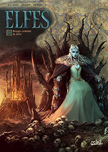 Elfes T16: Rouge comme la lave (Les Terres d'Arran - Elfes) (French Edition)