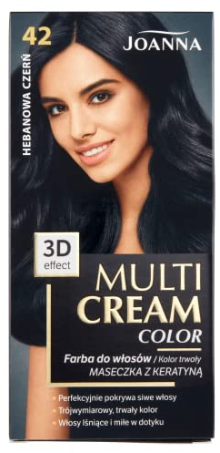 Joanna Multi Cream Colour Ebony Black/42/
