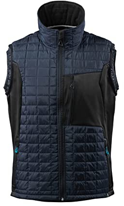 Mascot 17165-318-01009-M Thermoweste Mit Climascot Größe in Dunkelmarine-Blau/Schwarz, M